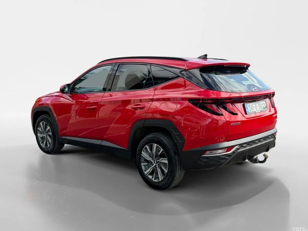 Hyundai Tucson SUV, Petrol Hybrid, 2024, Red