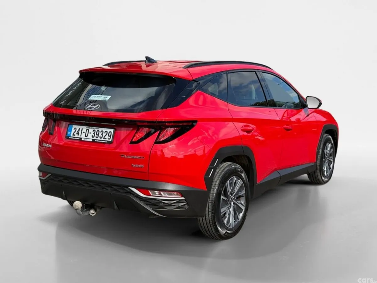 Hyundai Tucson SUV, Petrol Hybrid, 2024, Red