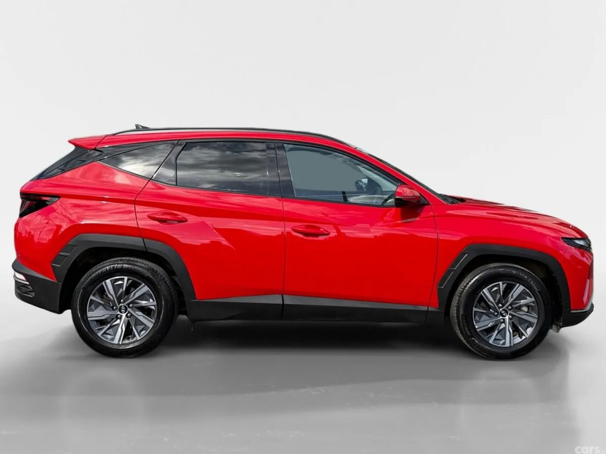 Hyundai Tucson SUV, Petrol Hybrid, 2024, Red