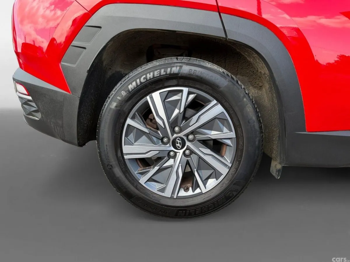 Hyundai Tucson SUV, Petrol Hybrid, 2024, Red
