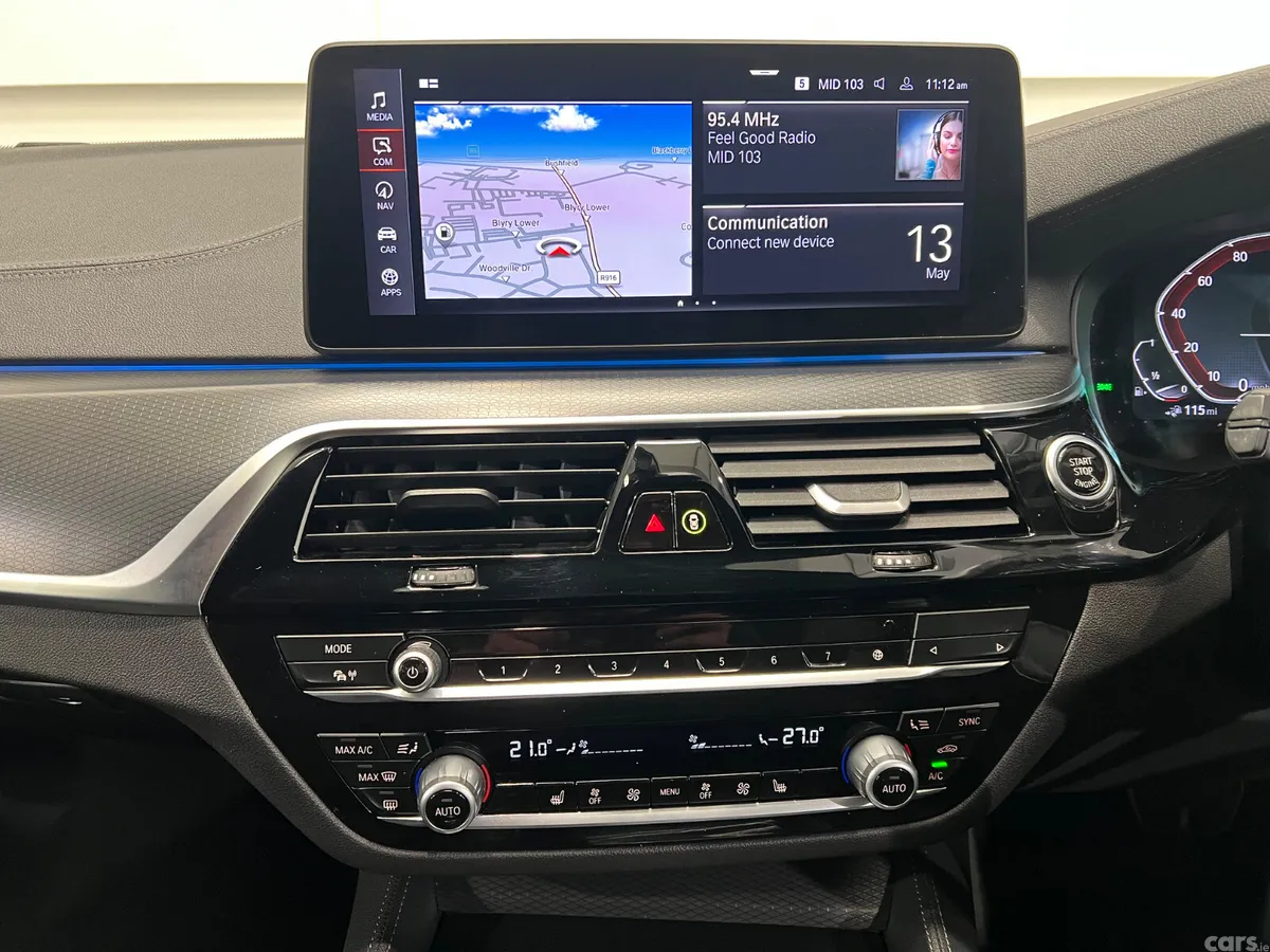 BMW 5-Series Saloon, Petrol Plug-in Hybrid, 2023, Grey