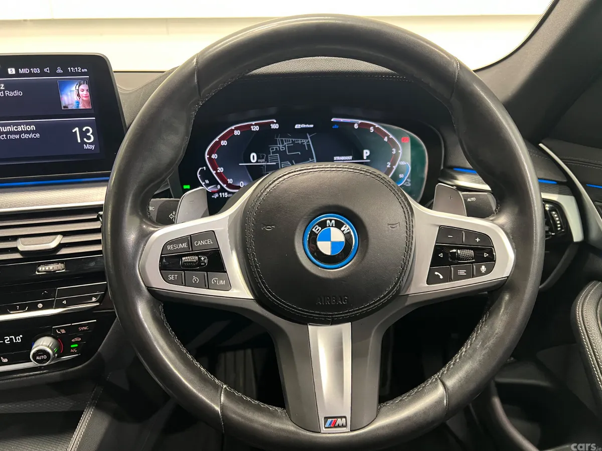 BMW 5-Series Saloon, Petrol Plug-in Hybrid, 2023, Grey
