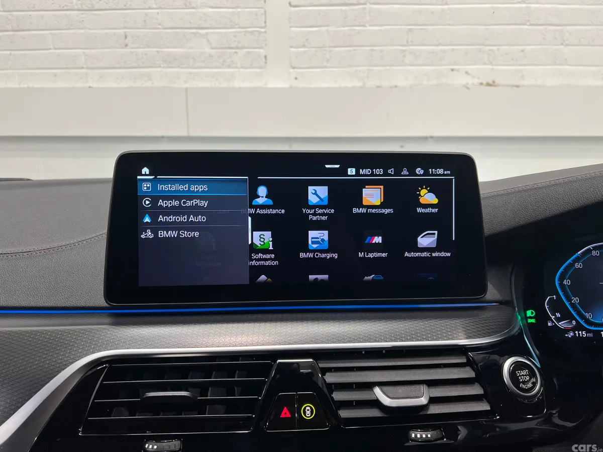 BMW 5-Series Saloon, Petrol Plug-in Hybrid, 2023, Grey