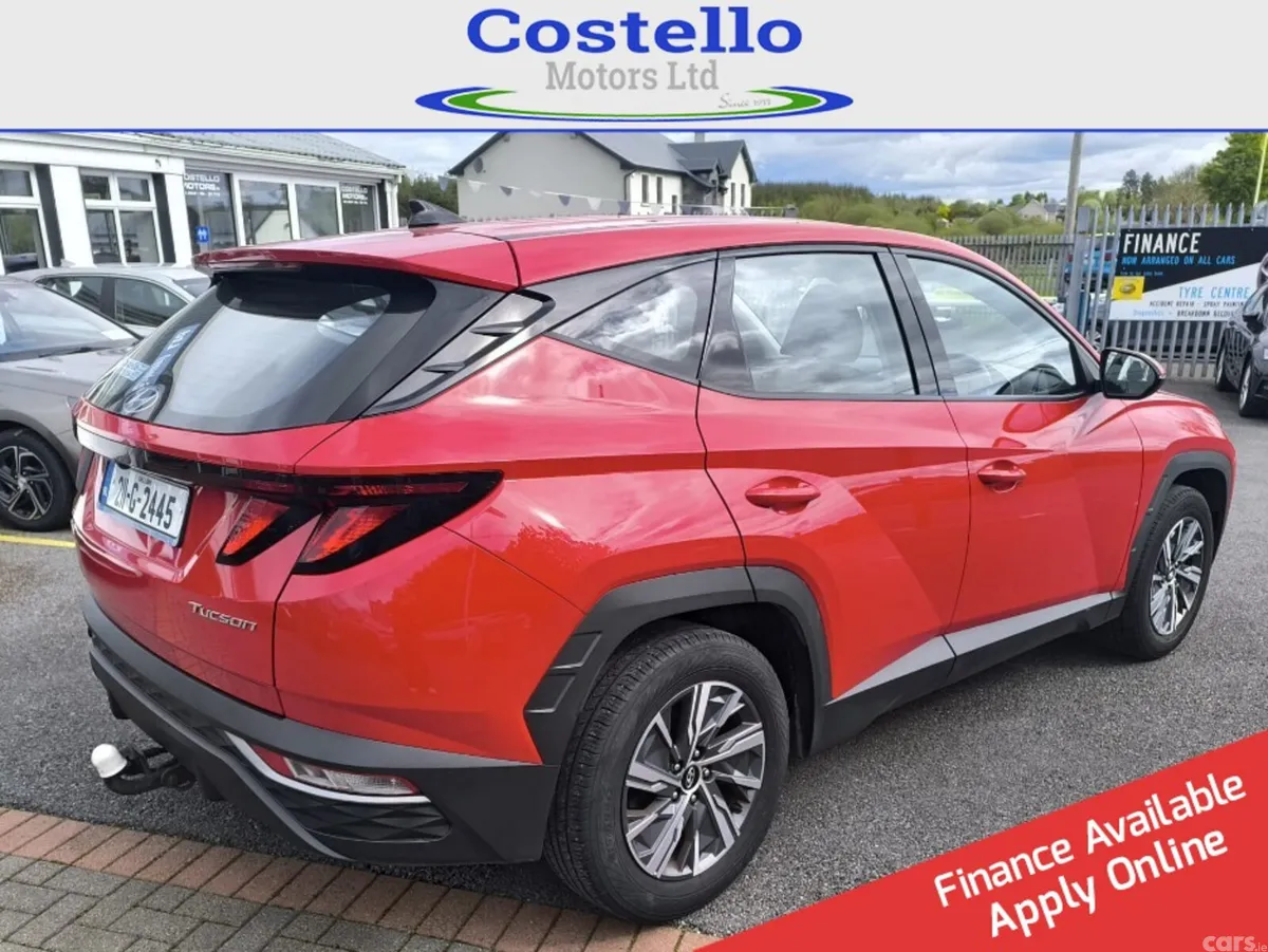 Hyundai Tucson SUV, Diesel, 2021, Red
