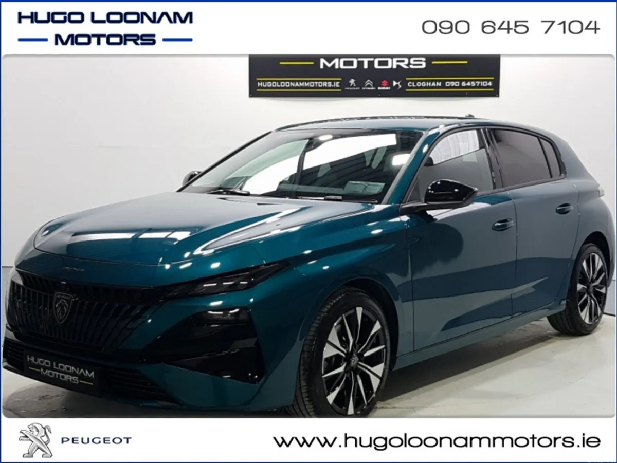Peugeot 308 Hatchback, Petrol Hybrid, 2026, Green