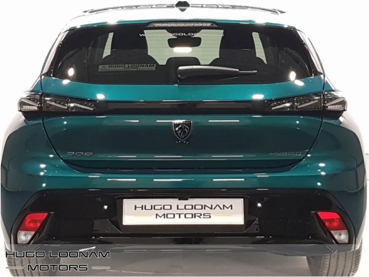 Peugeot 308 Hatchback, Petrol Hybrid, 2026, Green