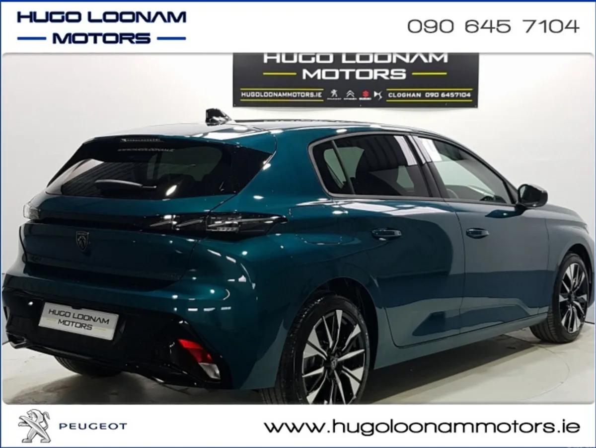 Peugeot 308 Hatchback, Petrol Hybrid, 2026, Green