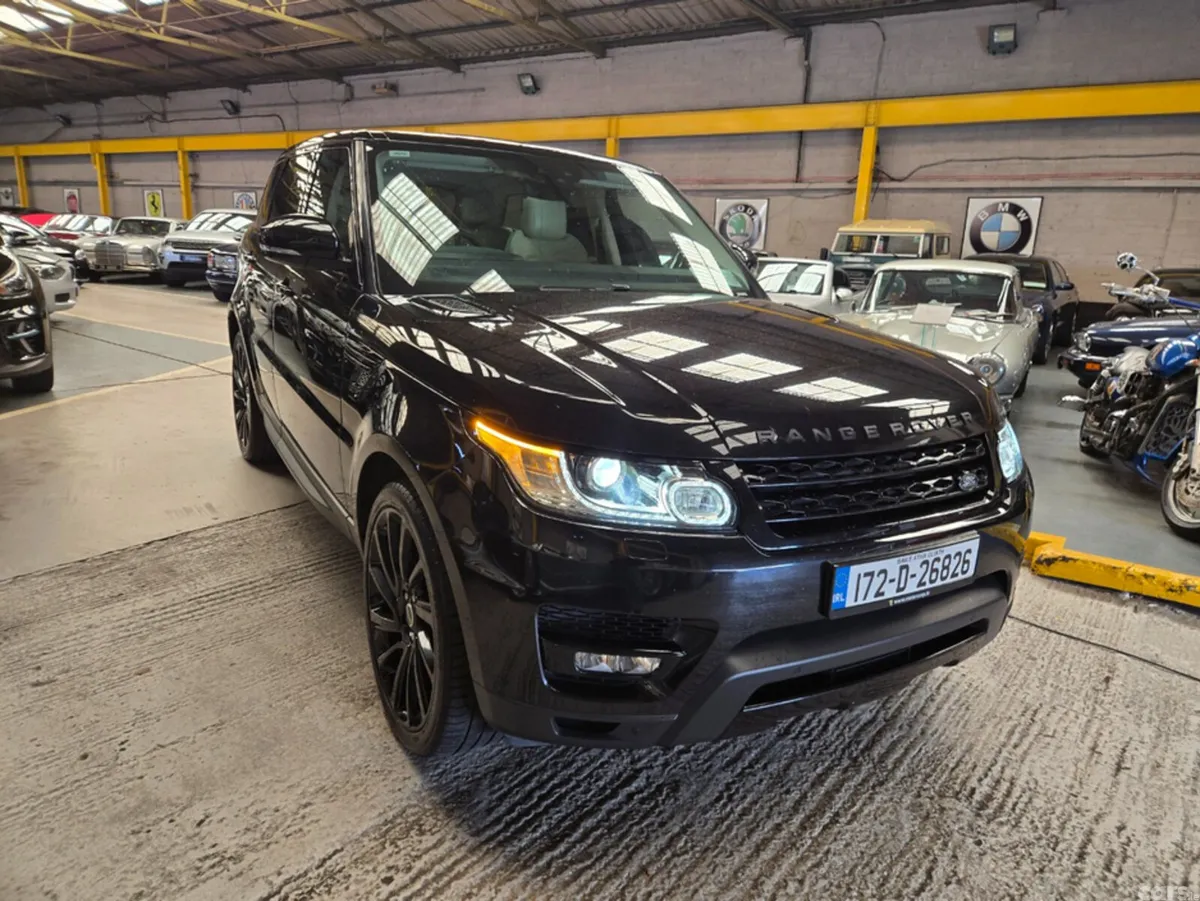Land Rover Range Rover Sport SUV, Diesel, 2017, Black