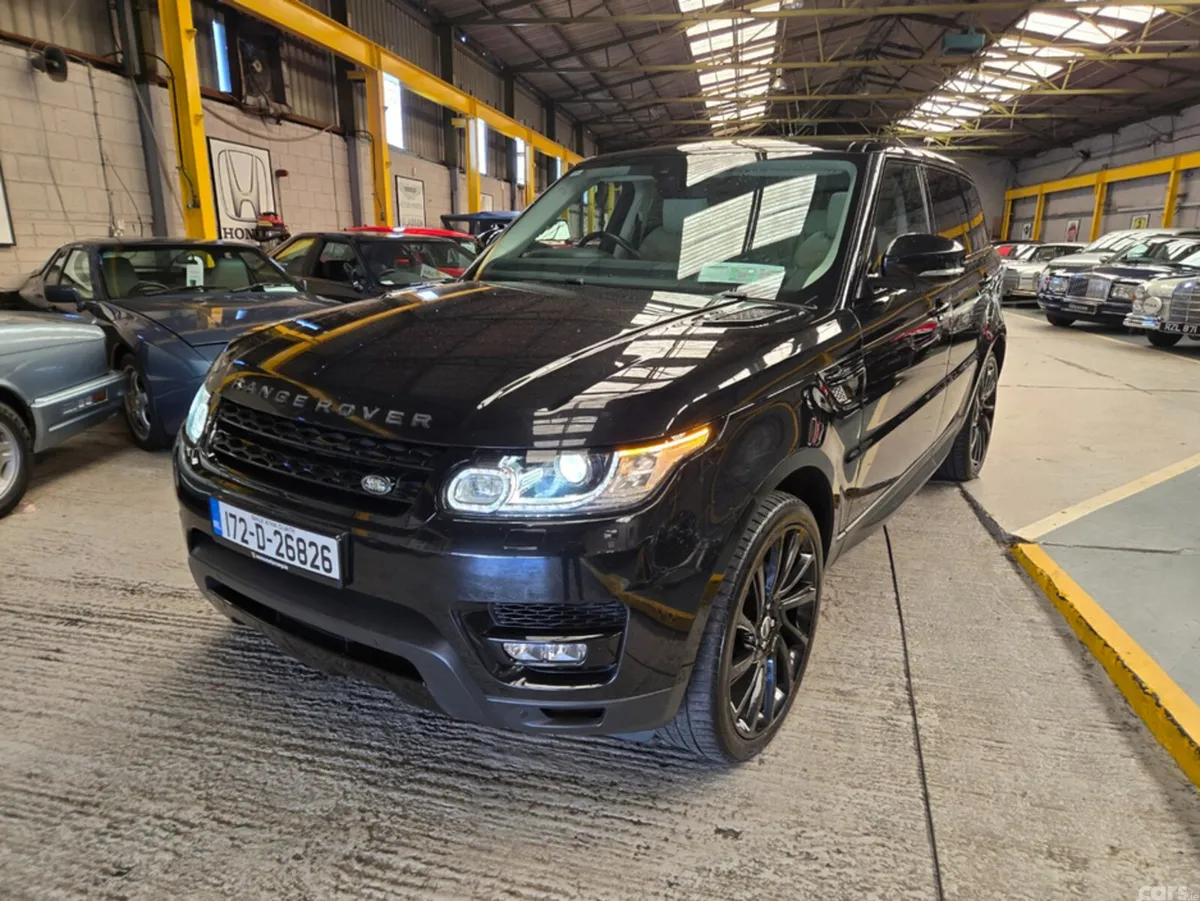 Land Rover Range Rover Sport SUV, Diesel, 2017, Black