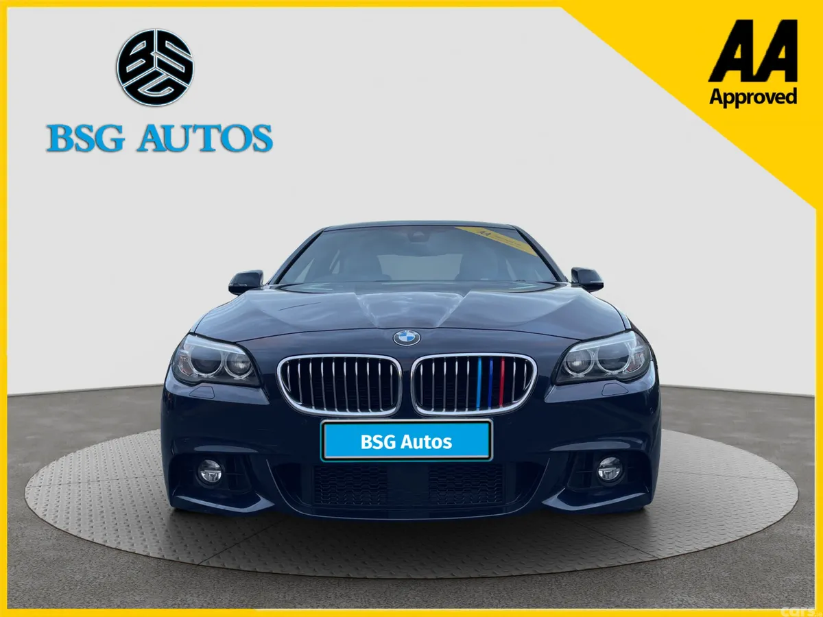 BMW 5-Series Saloon, Diesel, 2015, Blue