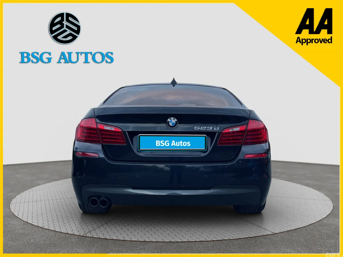 BMW 5-Series Saloon, Diesel, 2015, Blue