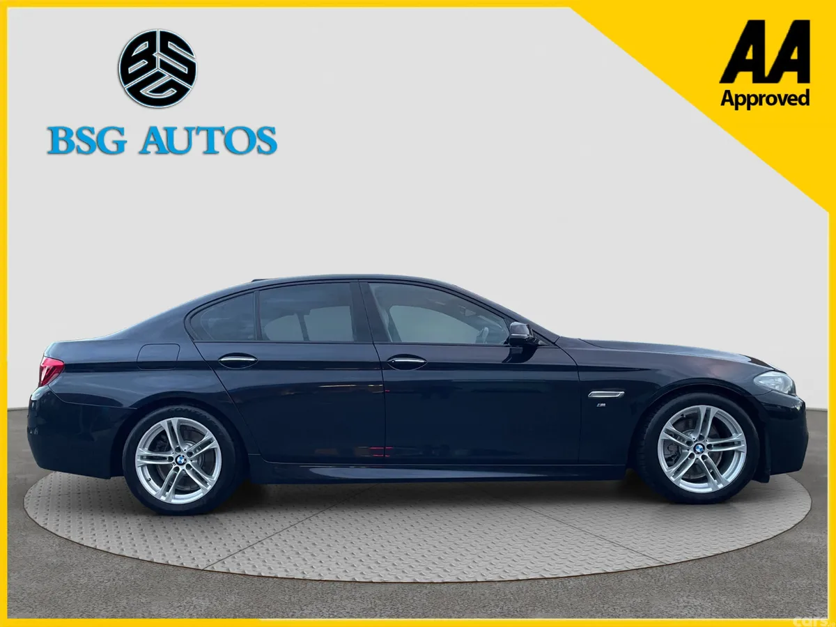 BMW 5-Series Saloon, Diesel, 2015, Blue