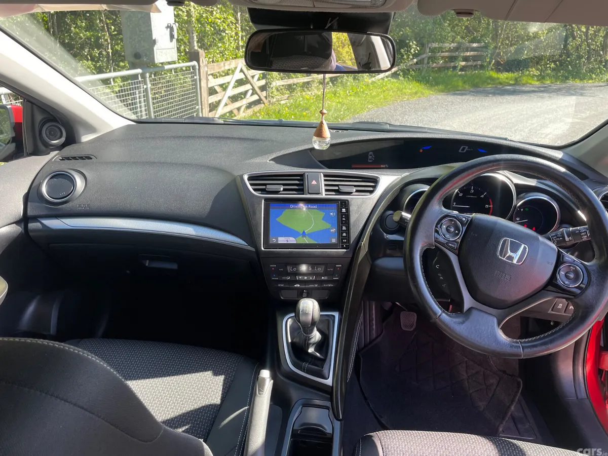 Honda Civic Hatchback, Diesel, 2017, Red
