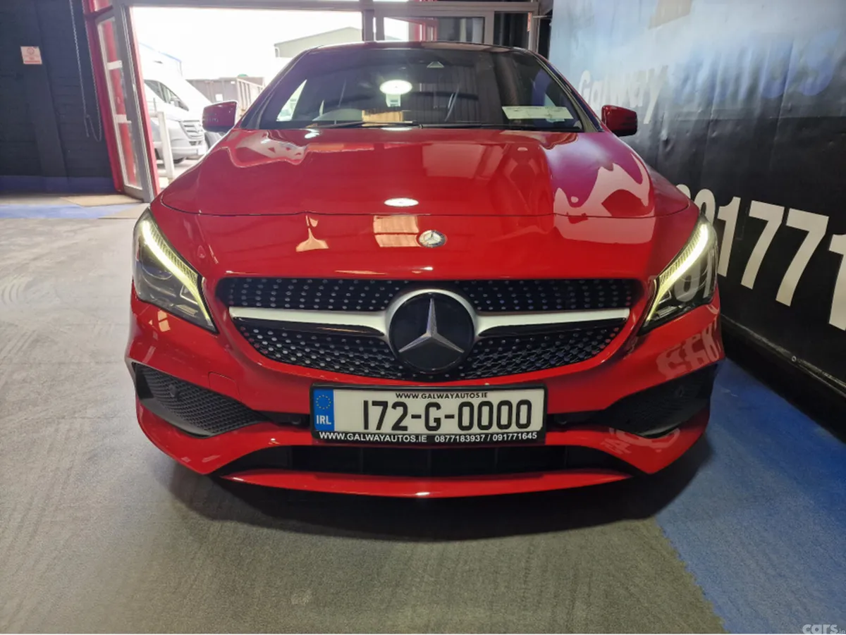 Mercedes-Benz CLA Saloon, Petrol, 2017, Red