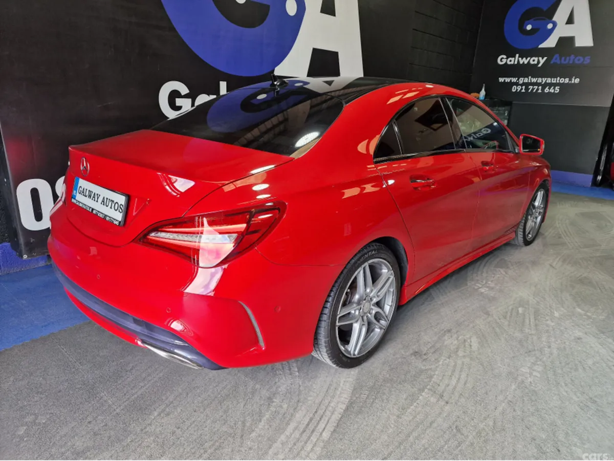 Mercedes-Benz CLA Saloon, Petrol, 2017, Red