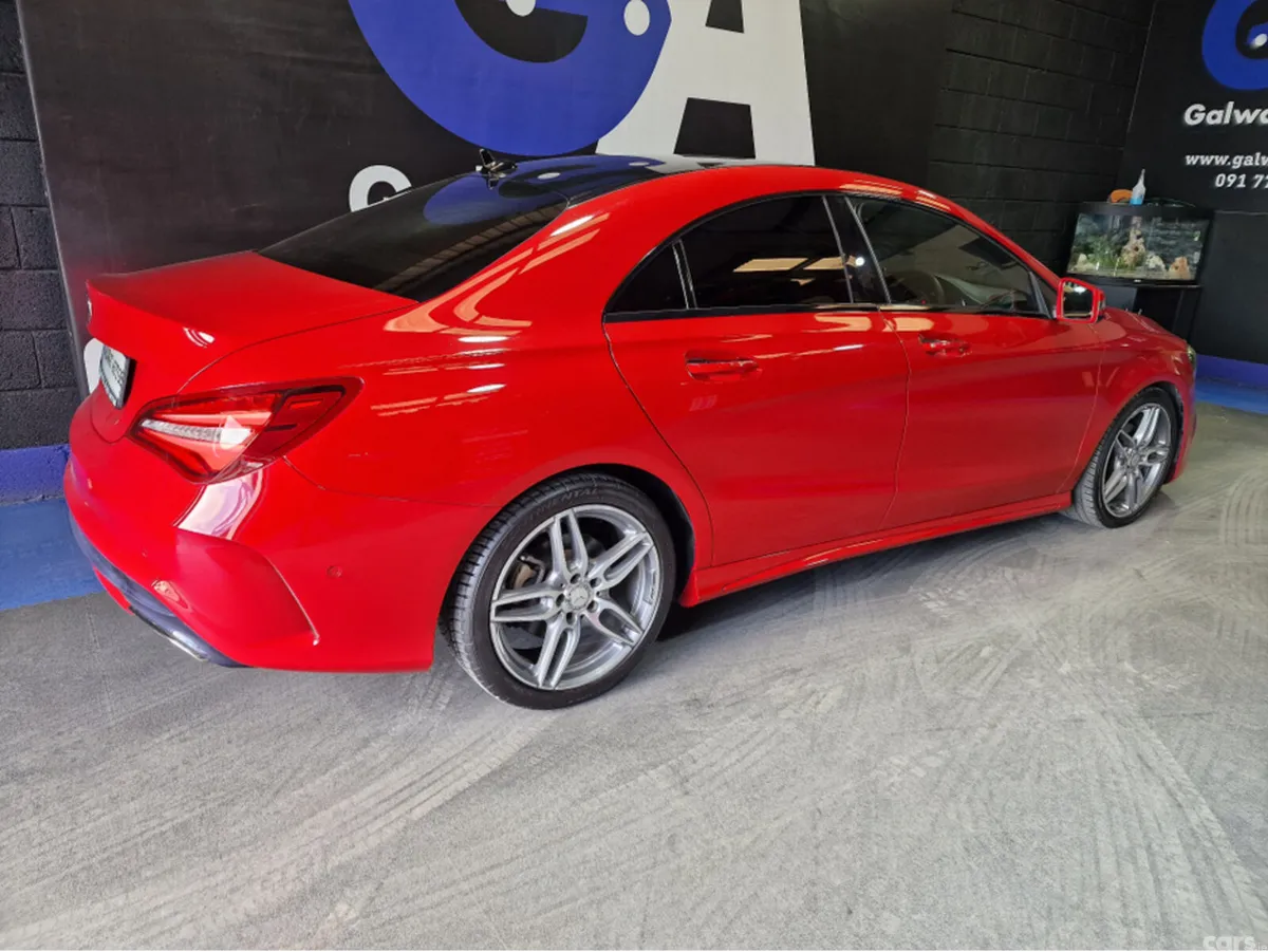 Mercedes-Benz CLA Saloon, Petrol, 2017, Red
