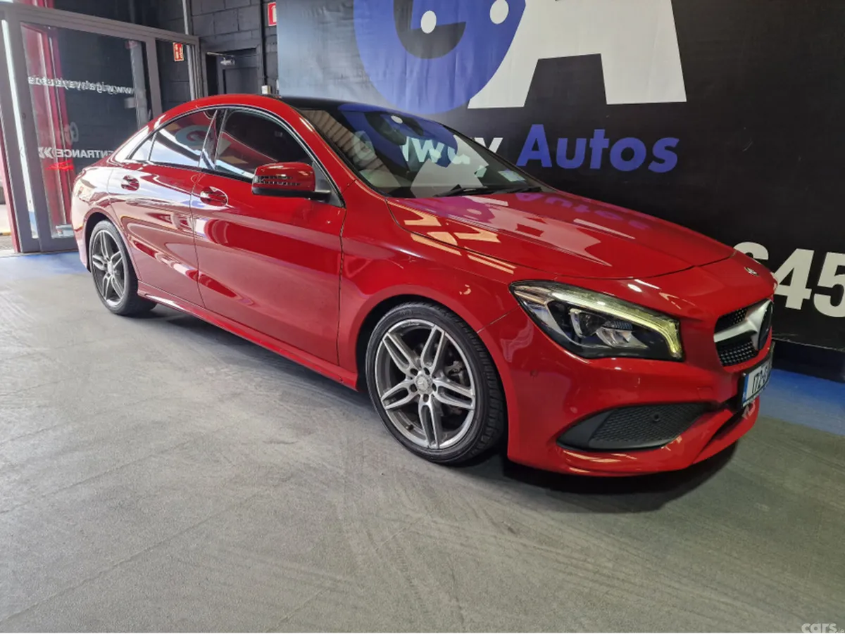 Mercedes-Benz CLA Saloon, Petrol, 2017, Red