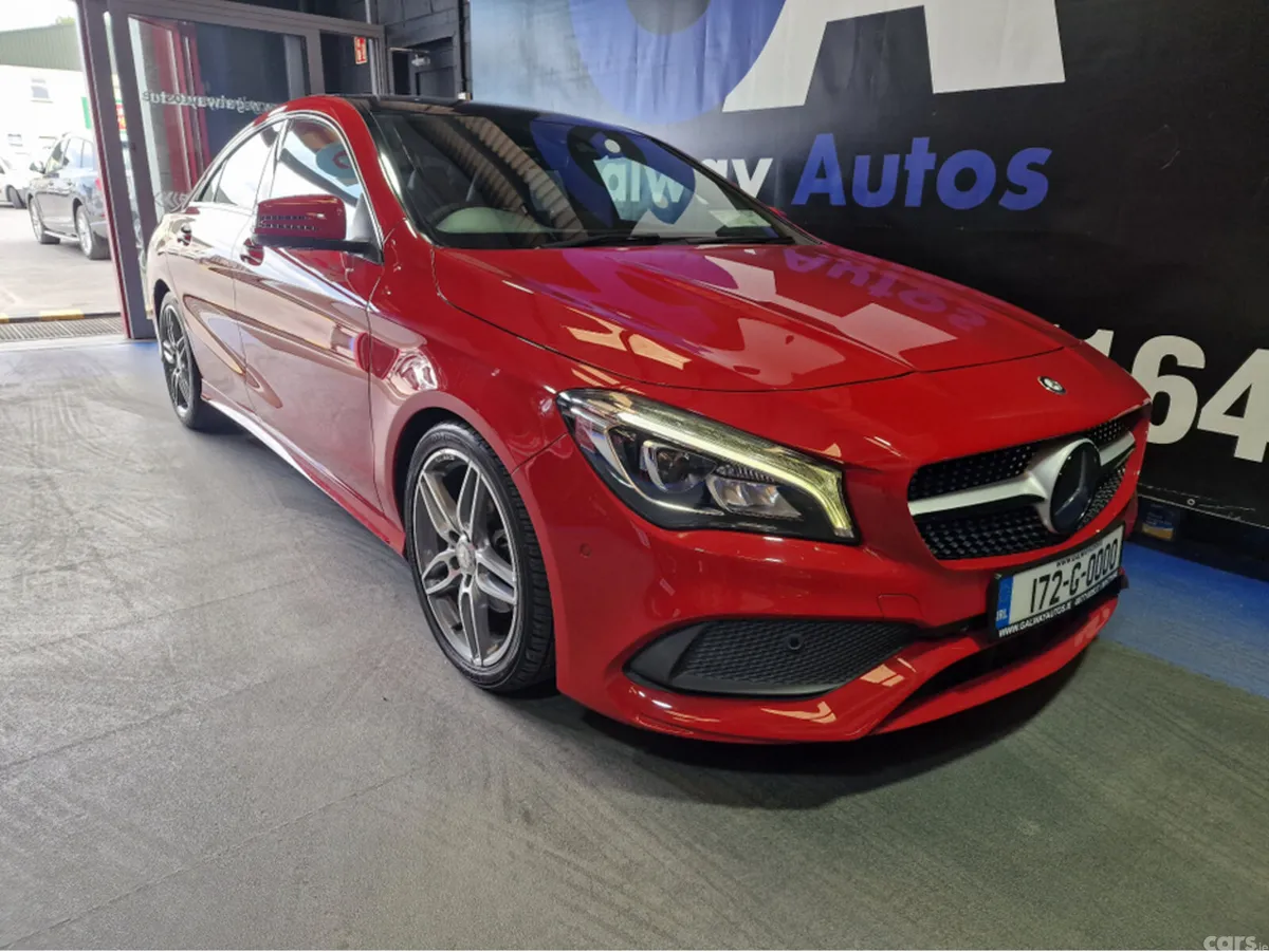 Mercedes-Benz CLA Saloon, Petrol, 2017, Red