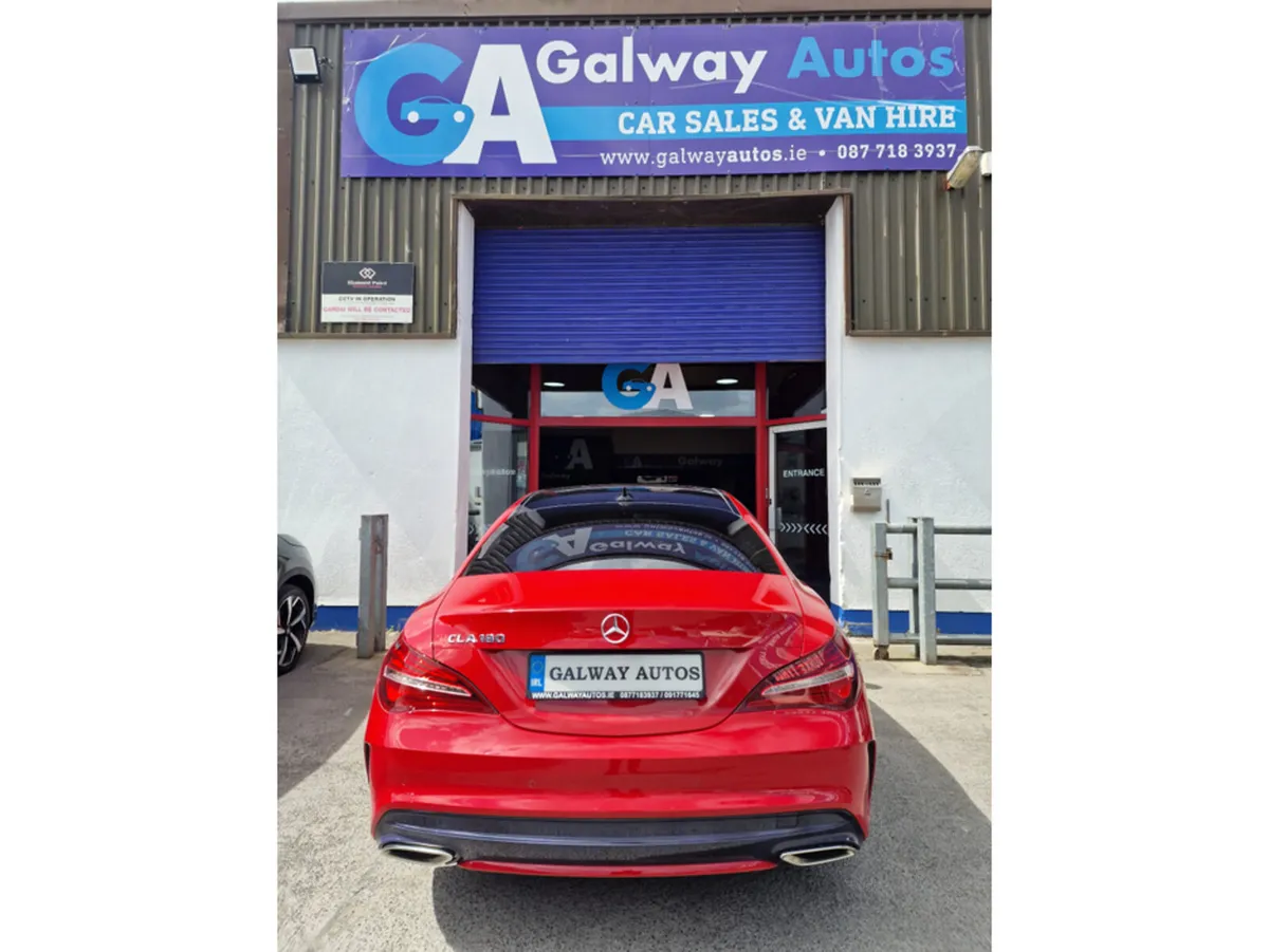 Mercedes-Benz CLA Saloon, Petrol, 2017, Red