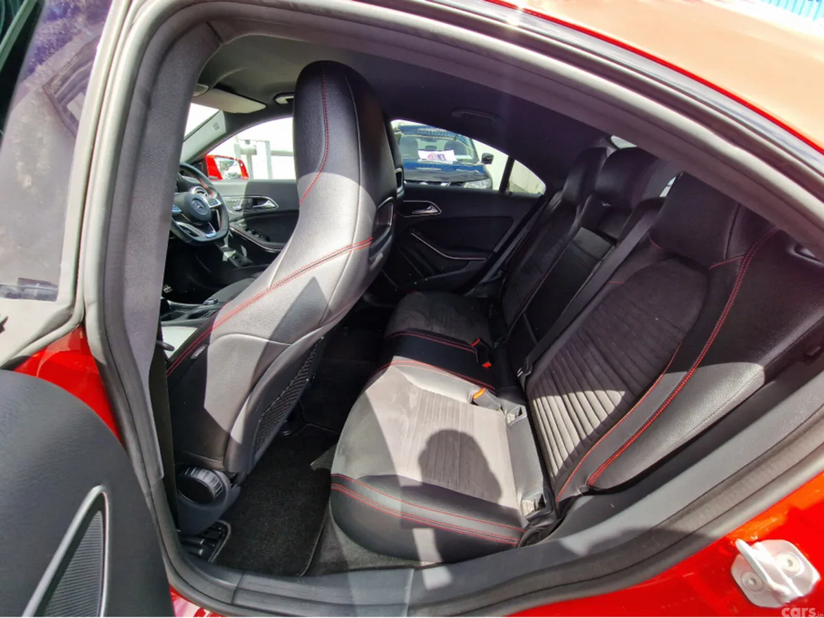 Mercedes-Benz CLA Saloon, Petrol, 2017, Red