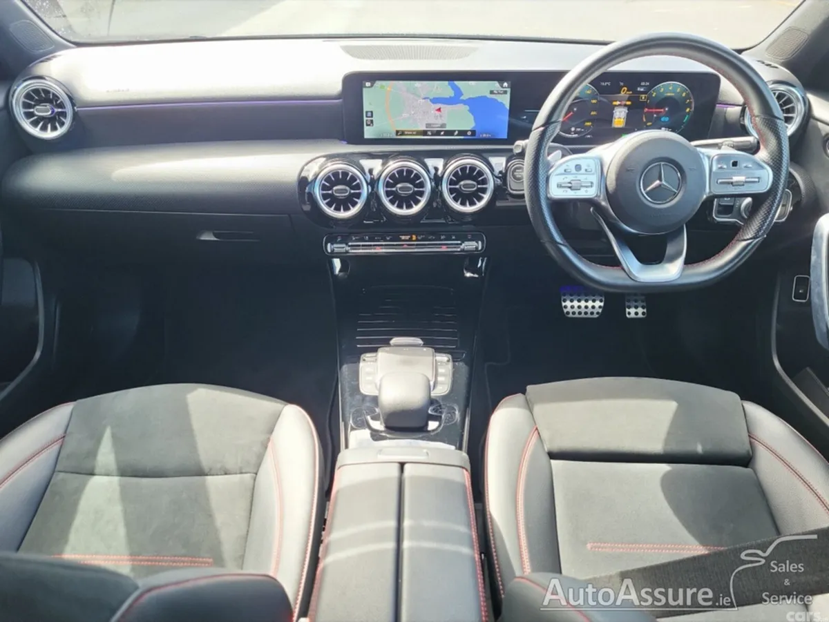 Mercedes-Benz A-Class Saloon, Petrol Hybrid, 2022, Black