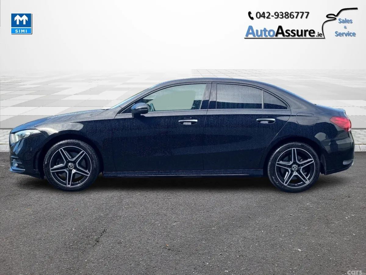 Mercedes-Benz A-Class Saloon, Petrol Hybrid, 2022, Black