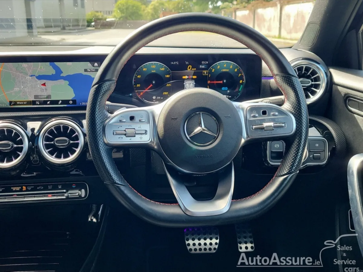 Mercedes-Benz A-Class Saloon, Petrol Hybrid, 2022, Black