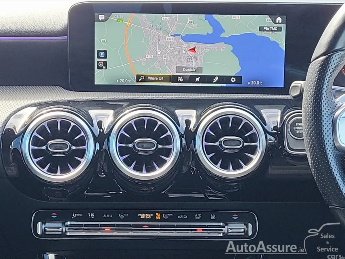 Mercedes-Benz A-Class Saloon, Petrol Hybrid, 2022, Black