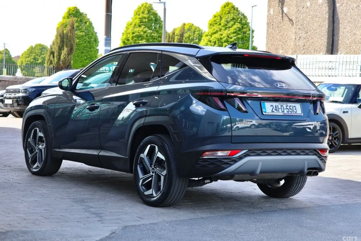 Hyundai Tucson SUV, Petrol Hybrid, 2024, Blue