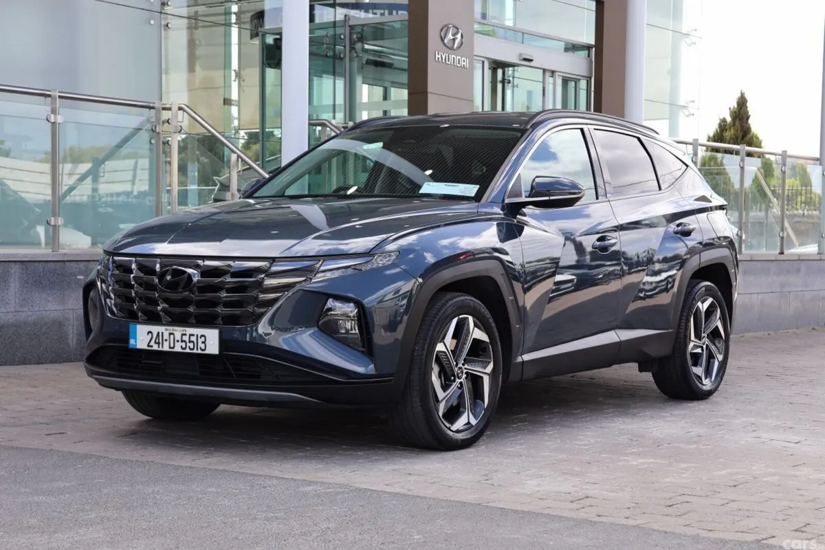 Hyundai Tucson SUV, Petrol Hybrid, 2024, Blue
