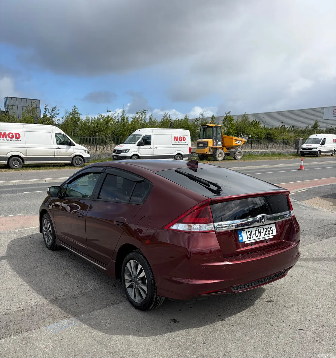 Honda Insight Hatchback, Petrol Hybrid, 2013, Red
