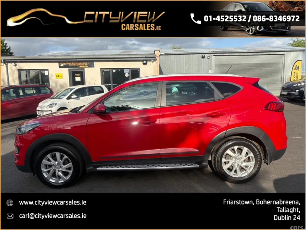 Hyundai Tucson SUV, Diesel, 2019, Red