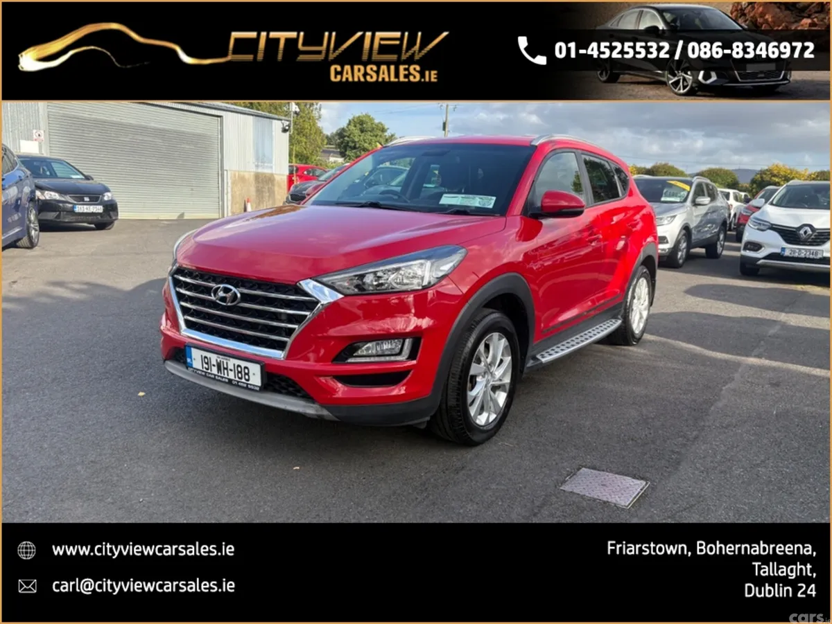 Hyundai Tucson SUV, Diesel, 2019, Red