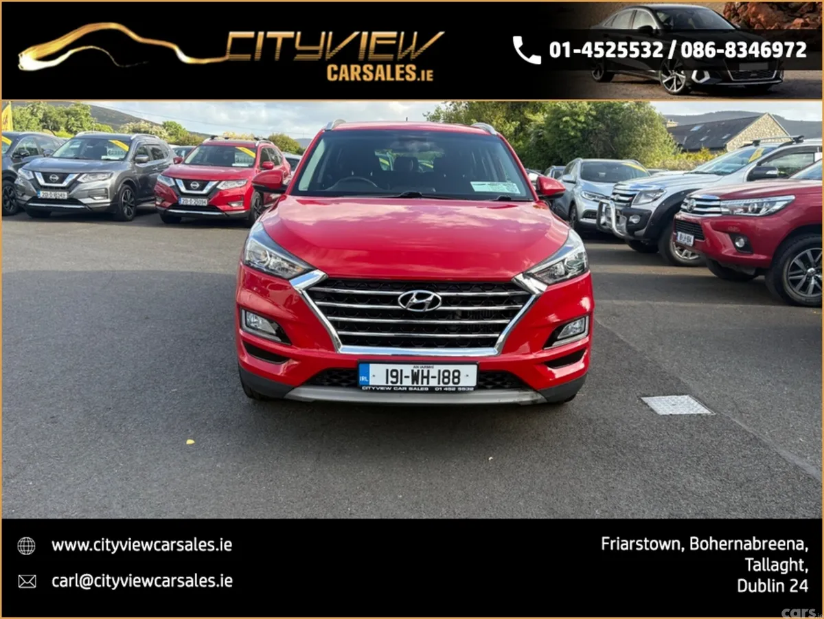 Hyundai Tucson SUV, Diesel, 2019, Red