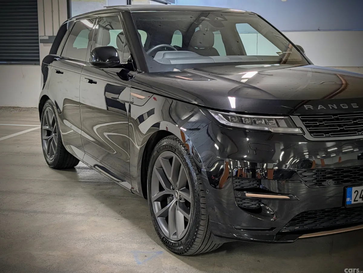 Land Rover Range Rover Sport SUV, Petrol Plug-in Hybrid, 2024, Black