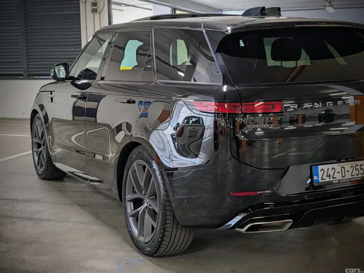 Land Rover Range Rover Sport SUV, Petrol Plug-in Hybrid, 2024, Black