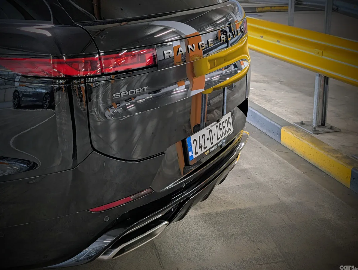 Land Rover Range Rover Sport SUV, Petrol Plug-in Hybrid, 2024, Black
