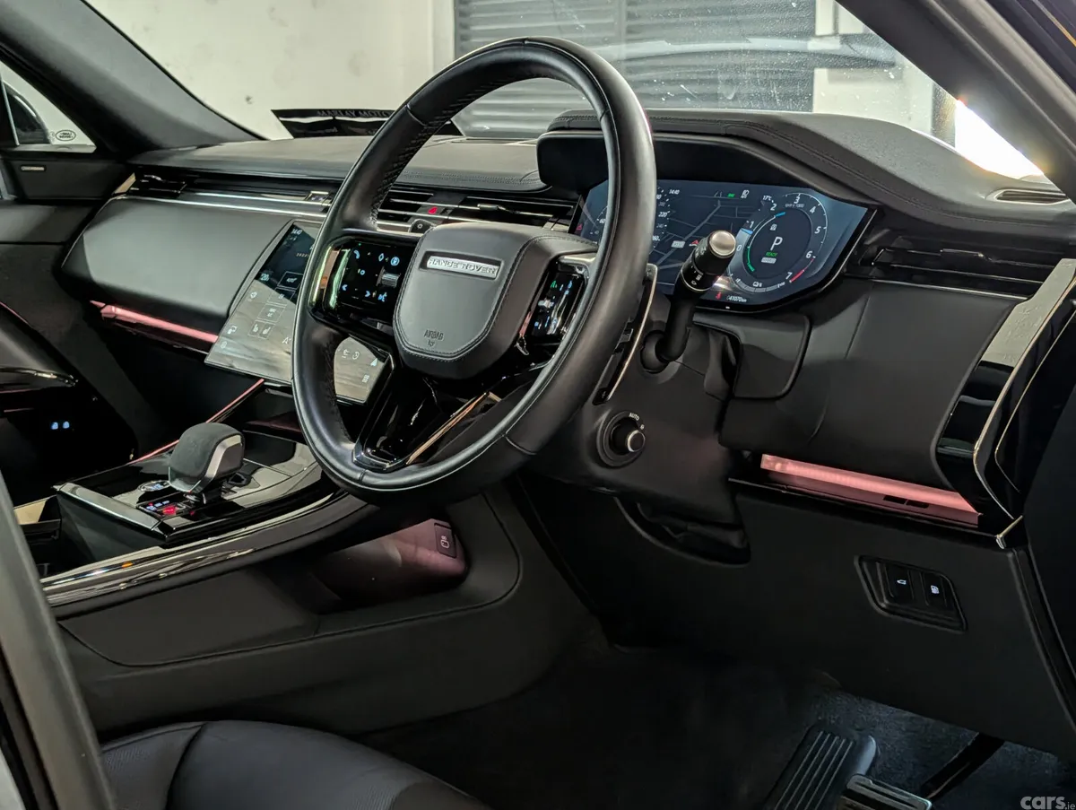 Land Rover Range Rover Sport SUV, Petrol Plug-in Hybrid, 2024, Black