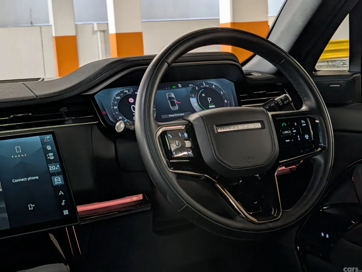 Land Rover Range Rover Sport SUV, Petrol Plug-in Hybrid, 2024, Black