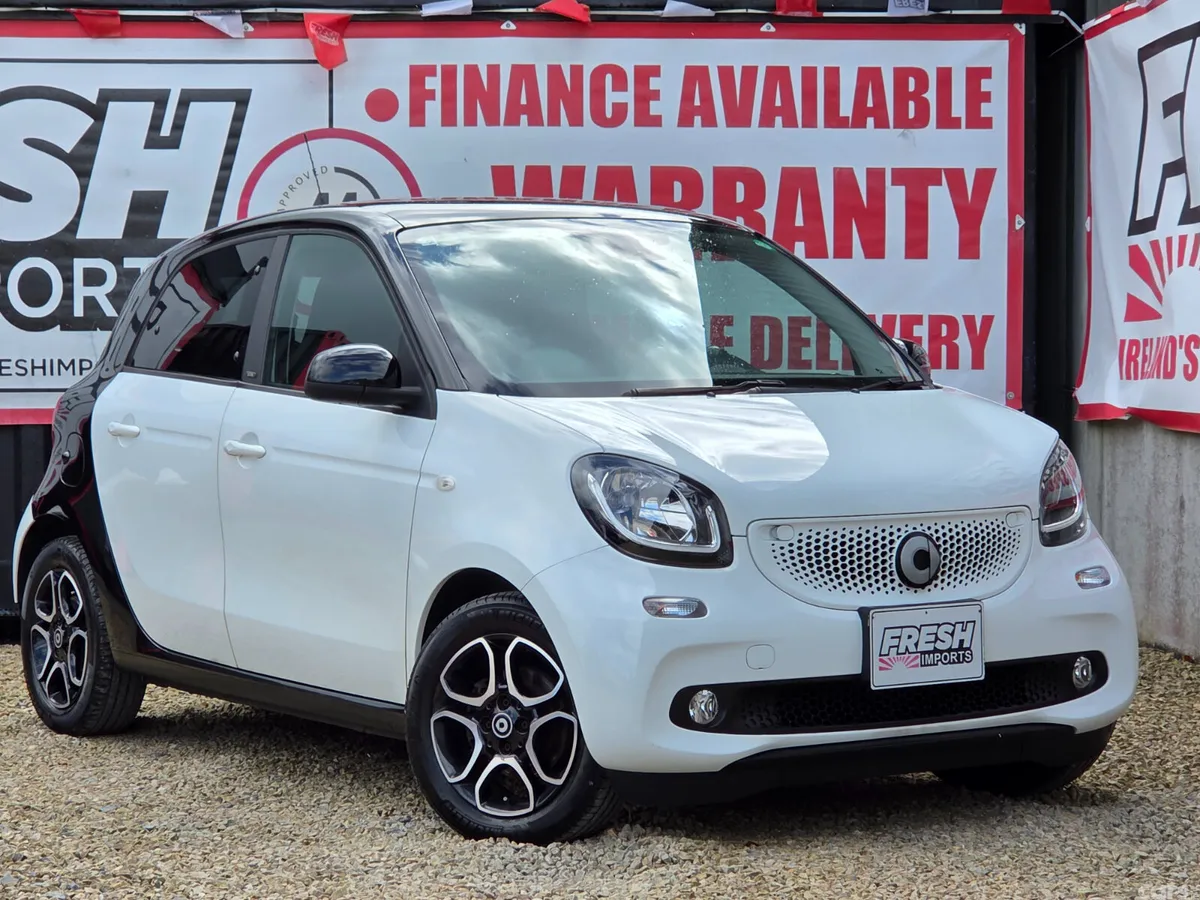 Smart Forfour Hatchback, Petrol, 2016, White