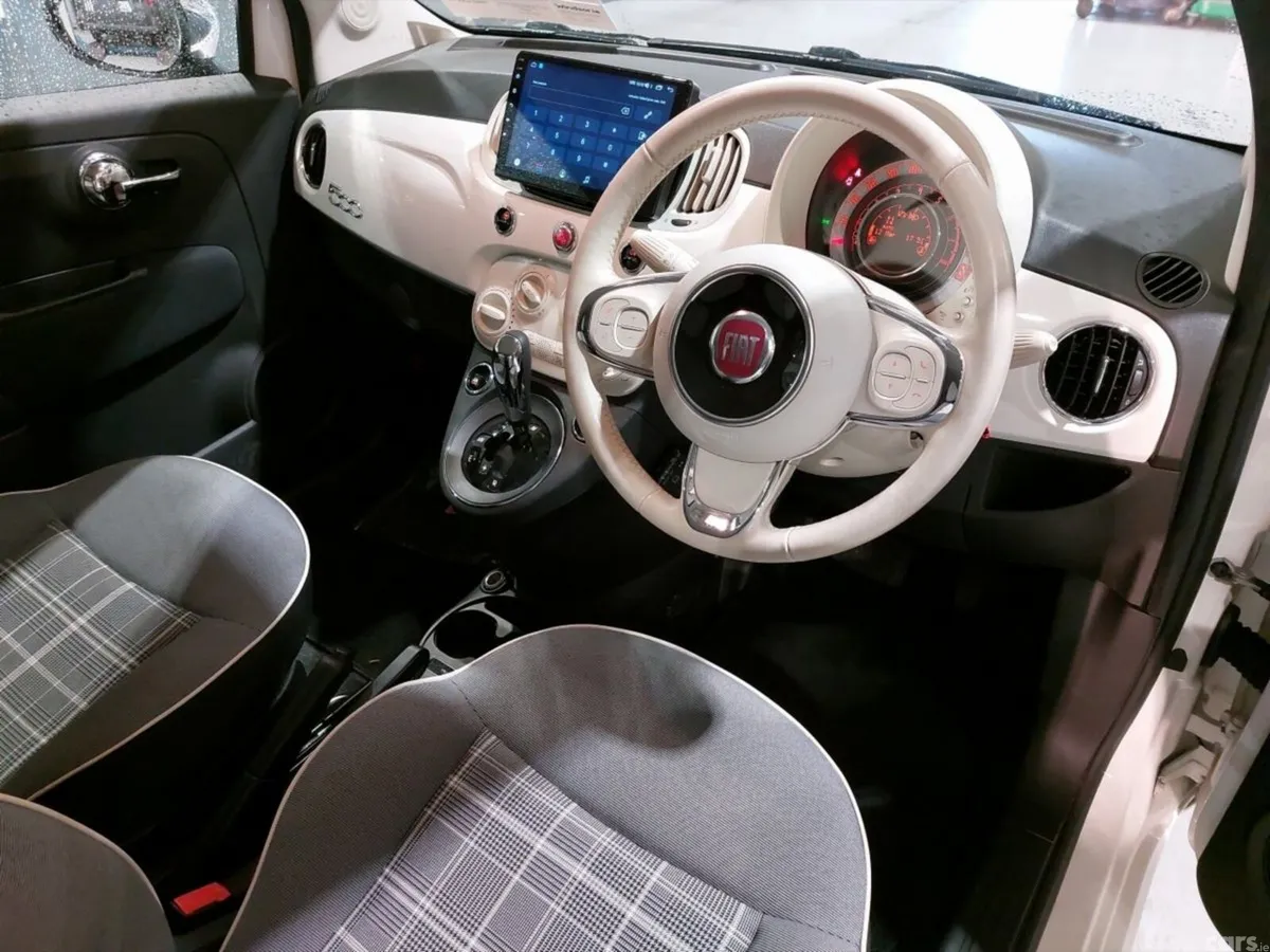 Fiat 500 Hatchback, Petrol, 2019, White