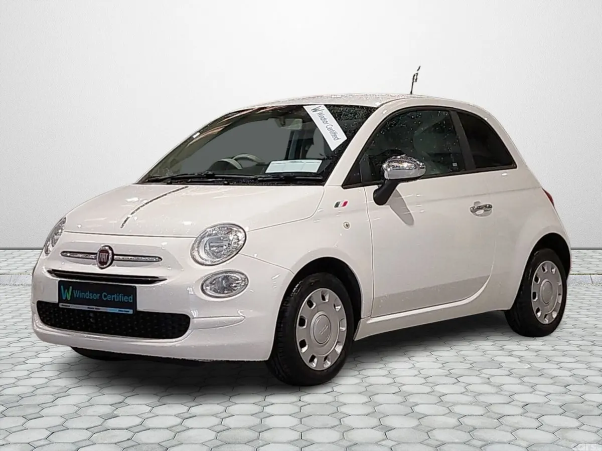 Fiat 500 Hatchback, Petrol, 2019, White