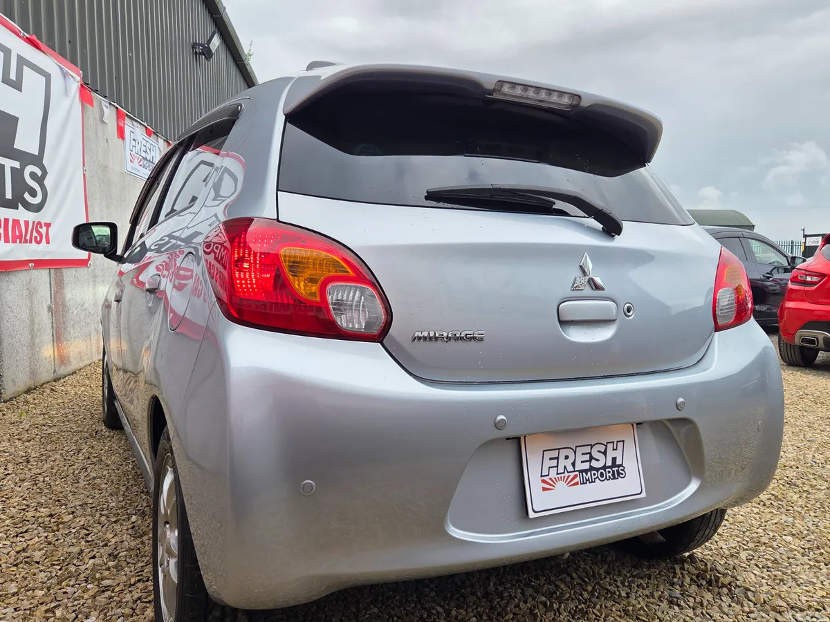 Mitsubishi Mirage Hatchback, Petrol, 2012, Silver