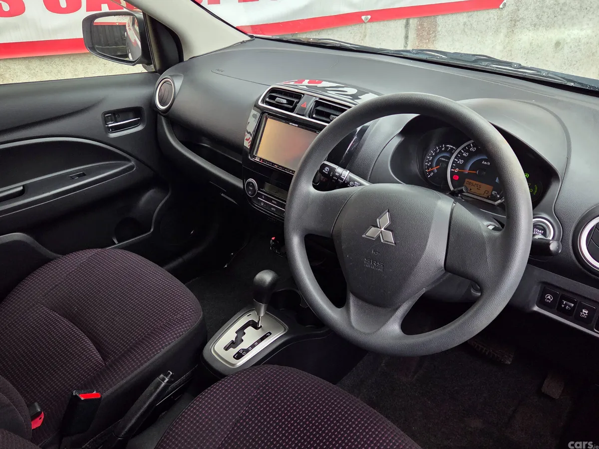 Mitsubishi Mirage Hatchback, Petrol, 2012, Silver