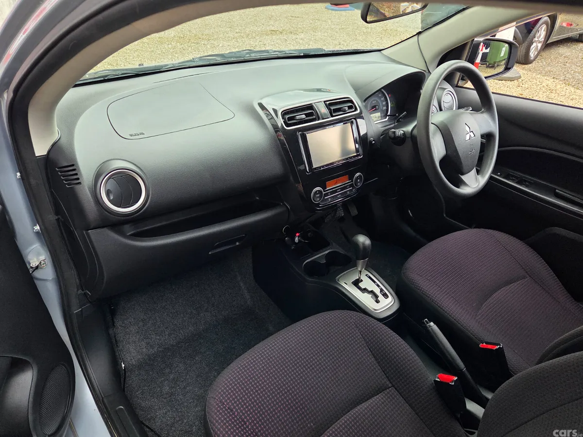 Mitsubishi Mirage Hatchback, Petrol, 2012, Silver