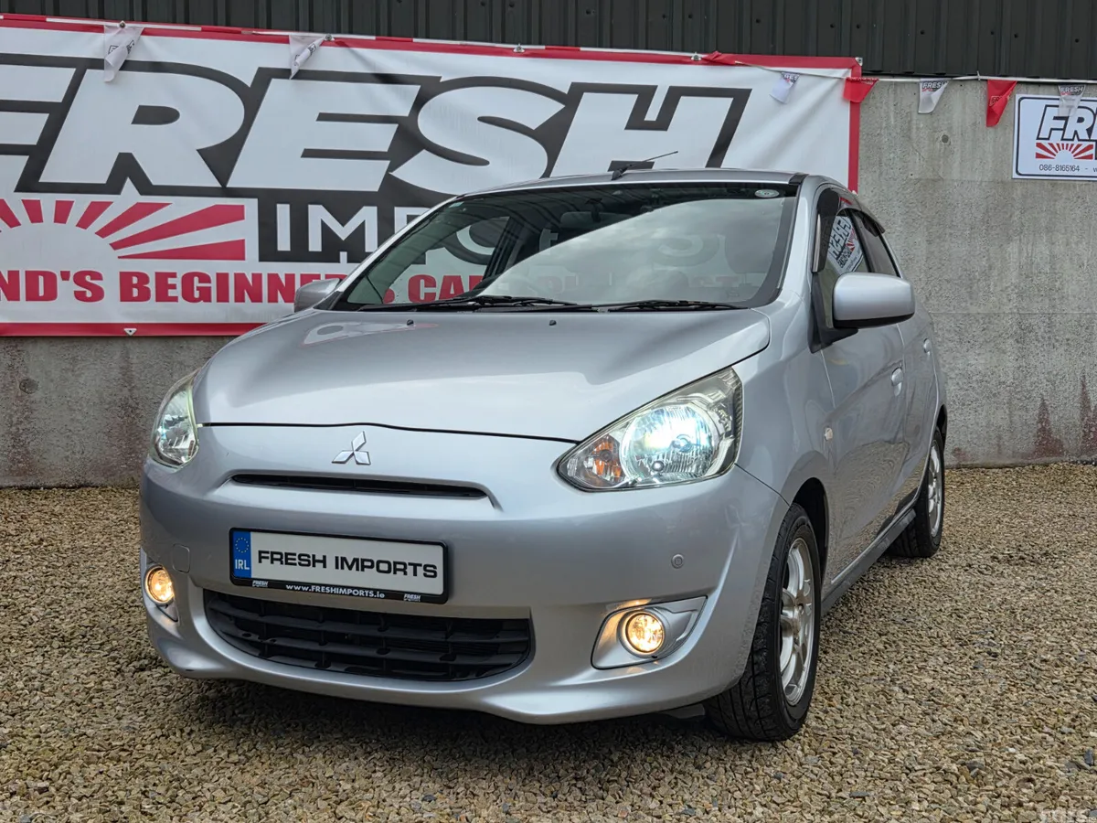 Mitsubishi Mirage Hatchback, Petrol, 2012, Silver