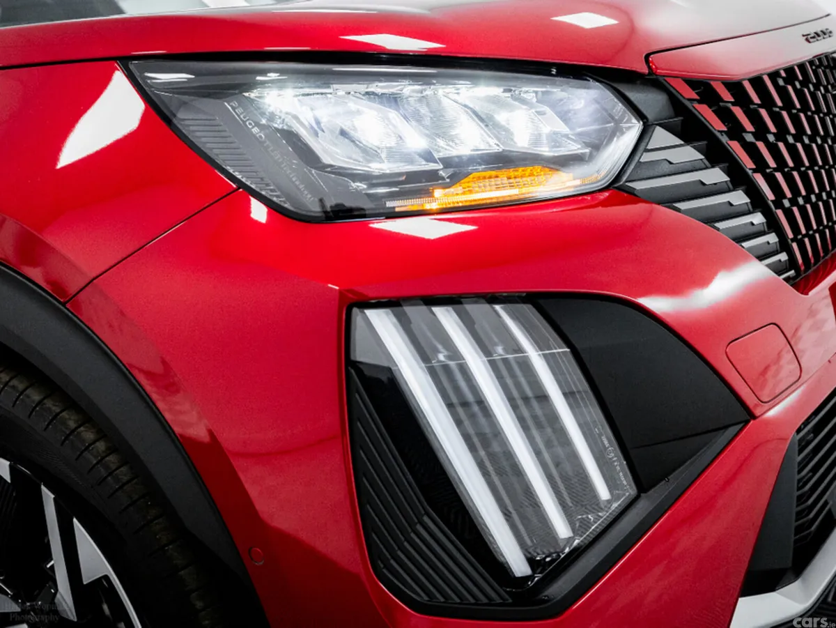 Peugeot 2008 SUV, Petrol Hybrid, 2026, Red