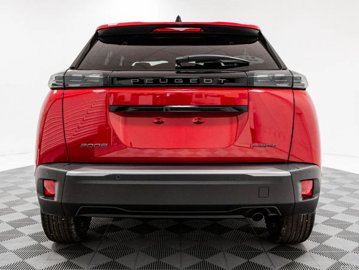 Peugeot 2008 SUV, Petrol Hybrid, 2026, Red