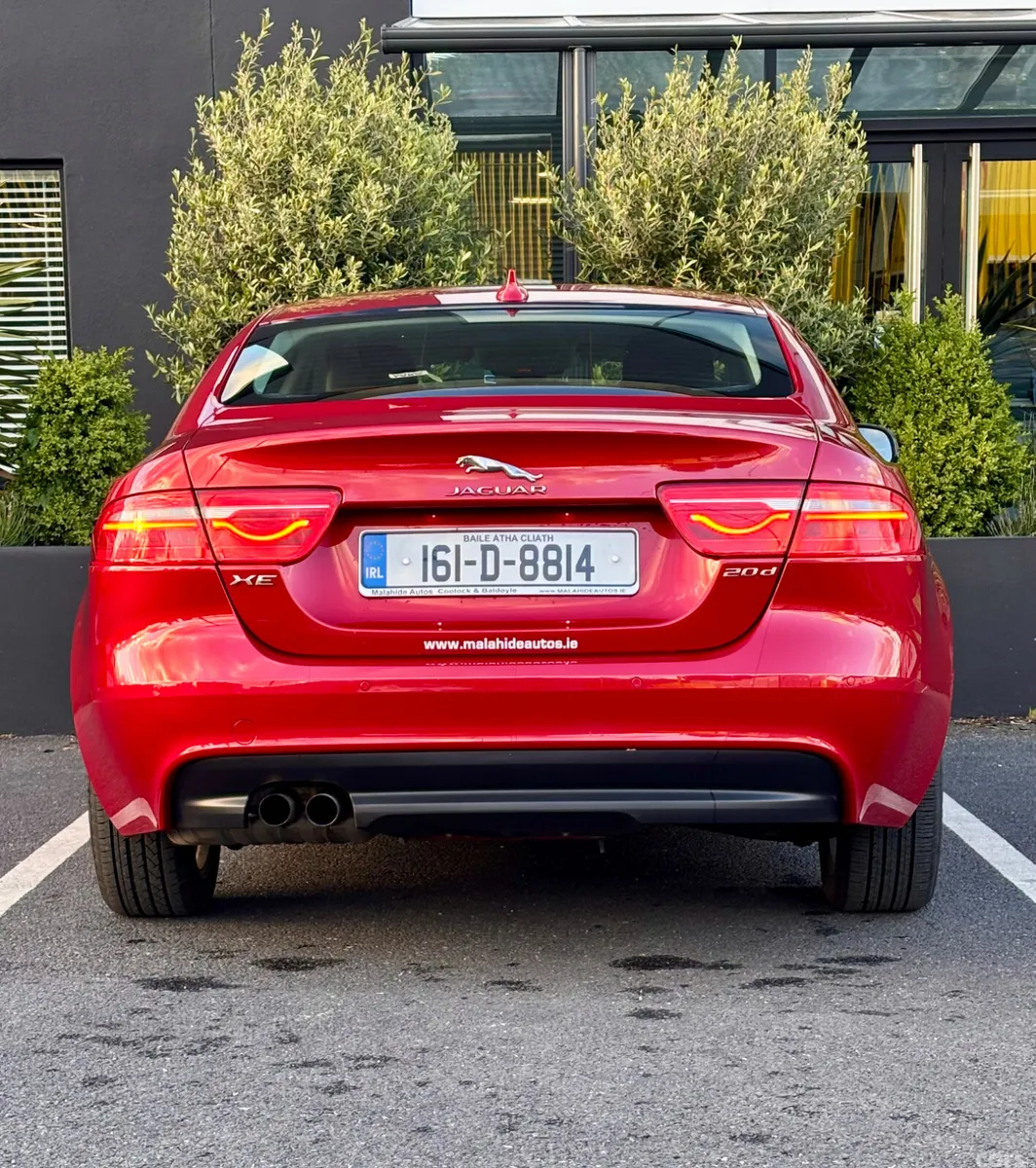 Jaguar XE Saloon, Diesel, 2016, Red