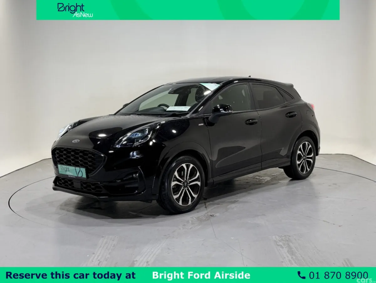 Ford Puma MPV, Petrol Hybrid, 2022, Black
